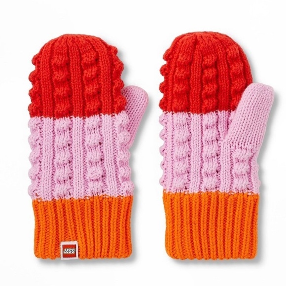 NWT LEGO® Collection x Target Toddler Knit Mittens - Picture 1 of 4